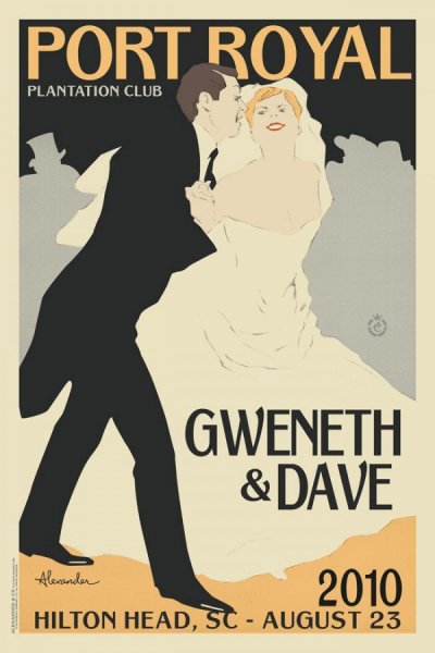 5. meghívó a régi plakátok stílusában