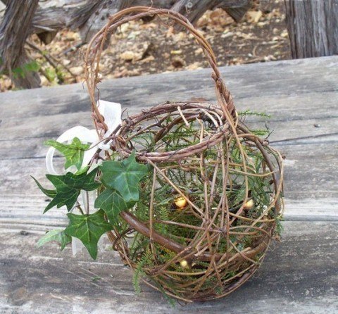 5. asztali dísz növényekből